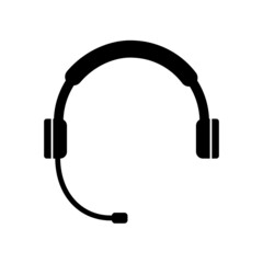Headphones, earmuffs vector icon. filled flat sign for mobile concept and web design. Hearing protection glyph icon.