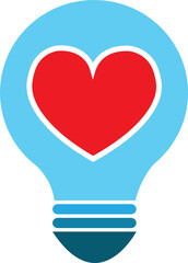 Heart icon sign symbol design