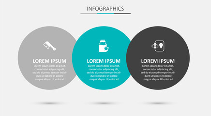 Set Jar of honey, Beekeeping brush and location. Business infographic template. Vector