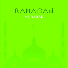 Ramadan Kareem celebration with moon vector illustration
