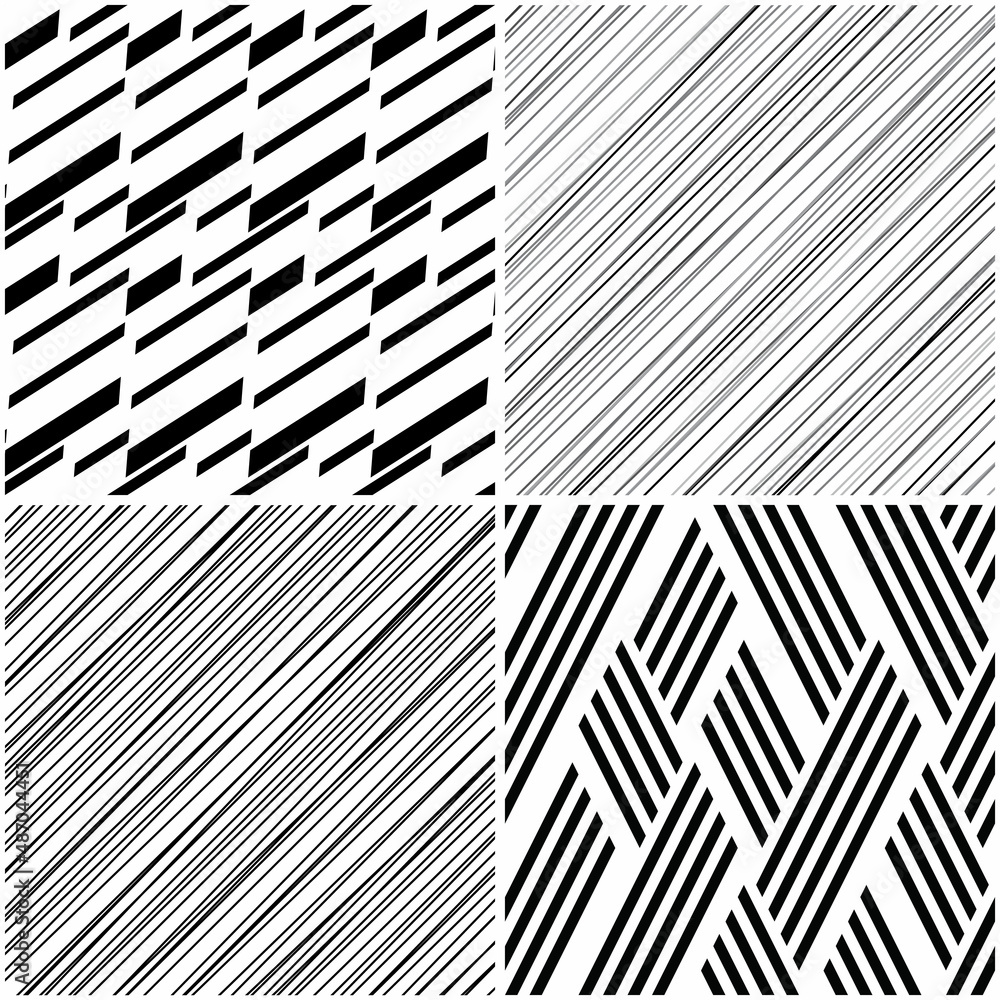 Poster 4 different vector patterns in the same package(eps). one pattern is paid and 3 are free (white divi