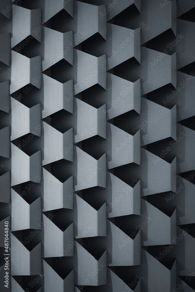 Poster architecture details wall geometric pattern abstract background