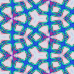 Abstract oil painting ornamental background. Seamless colorful pattern.