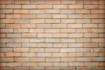 Old brick wall texture abstract background; old brick wall cracked concrete vintage  background.