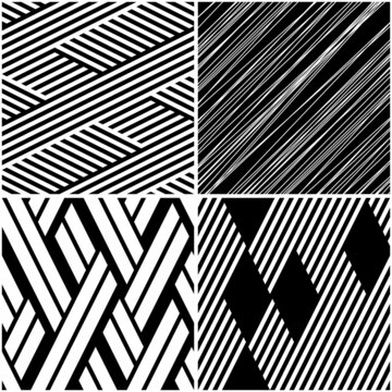 4 different vector patterns in the same package(eps). One pattern is paid and 3 are free (white dividing lines) © entanglement