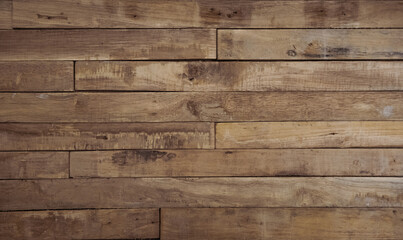 Brown Wood texture background. Wooden planks old of table and board nature pattern panel floor. Design decoration vintage wall material.