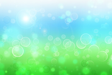 Summer blurred beautiful bokeh background.