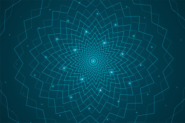 Abstract portal or tunnel