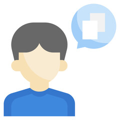 COPY flat icon,linear,outline,graphic,illustration