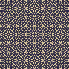 Vector contemporary color simple geometric floral shape. Ethnic Peranakan seamless pattern background. Use for fabric, textile, interior decoration elements, upholstery, wrapping.