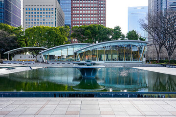 Fototapeta premium 和田倉噴水公園（東京都千代田区）