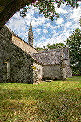 Fototapeta premium Bénodet. Chapelle Sainte-Brigitte de Perguet. Finistère. Bretagne