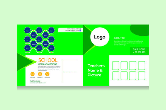 Flyer Design for School and business company final file for all kinds of digital print, banner, poster, flyer, magazine - Powered by Adobe