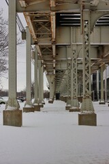 bridge in the city