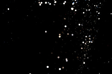 Imitation of the night sky from bright stars.