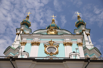 St Andrews Church in Kiev, Ukraine