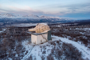 Large non-eclipsing solar coronograph at the Sayan Astrophysical Observatory