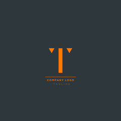Luxury modern T Initial Letter Business Logo Design Alphabet Icon Vector Symbol.