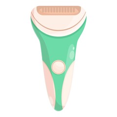 Cosmetic shaver icon cartoon vector. Body beauty. Skin hair removal
