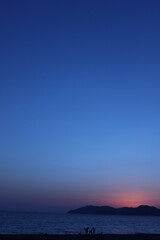 SDGs地球号！瀬戸内海の景色と色ずく空模様	