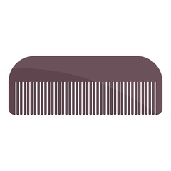 Plastic comb icon cartoon vector. Fashion accessory. Female makeup