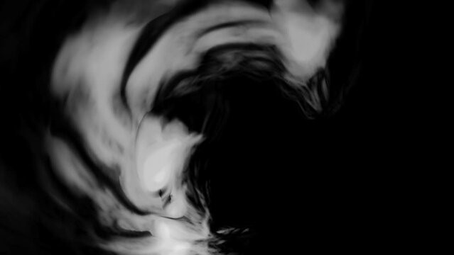 Unique chaotic abstract abnormal streak shapes turbulence mental conceptual space