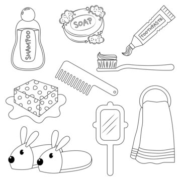 Household Items Drawing Stock Illustrations – 925 Household Items