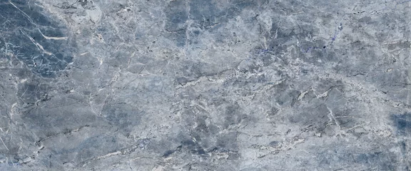 Stickers pour porte Marbre natural blue marble stone texture