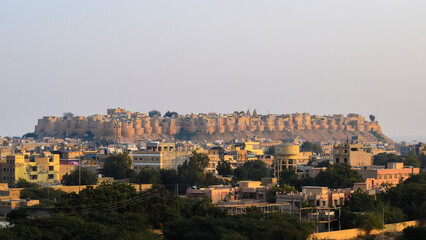 Fototapeta na wymiar golden fort jaisalmer rajasthan india