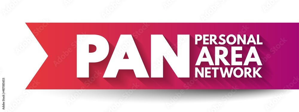 Poster pan personal area network - computer network for interconnecting electronic devices within an indivi