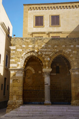 Historic buildings in Brindisi, Apulia, Italy