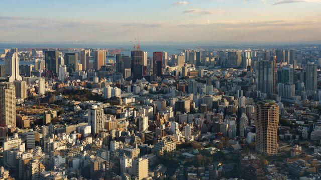 東京都心の俯瞰