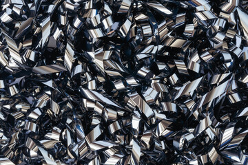 Background of twisted VCR tape