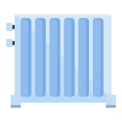 Room convector icon cartoon vector. Electric heater. Gas home