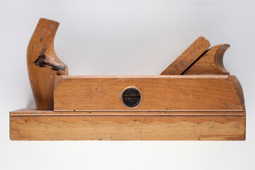 historischer Holzhobel