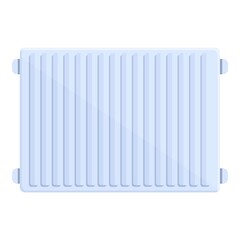 Radiator icon cartoon vector. Electric heater. Boiler gas
