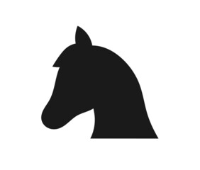 Fototapeta premium Horse head icon.
