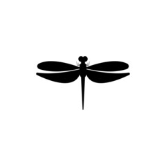 Dragonfly illustration icon design template vector