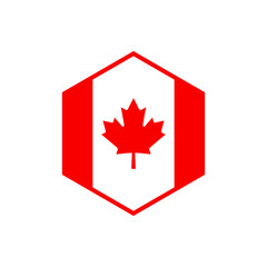 Fototapeta premium Canada Leaf or Maple Leaf Logo can be use for icon, sign, logo and etc