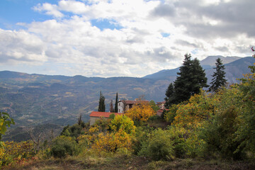 church in the mountains