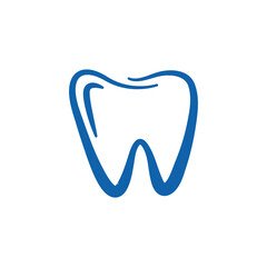 dental care logo icon design template vector