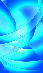 Abstract blue background with lines
