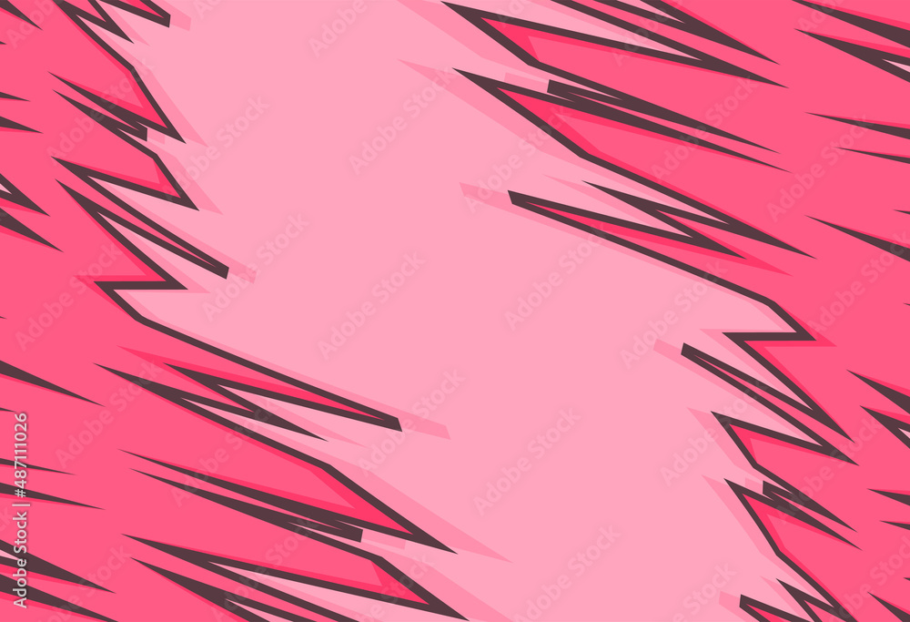 Aufkleber abstract background with simple pink graffiti art and some copy space area