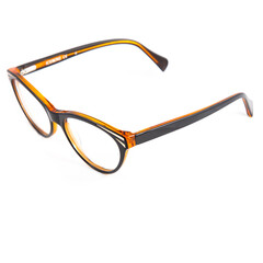eyeglass frames on a white background. Stylish framed glasses on a white background