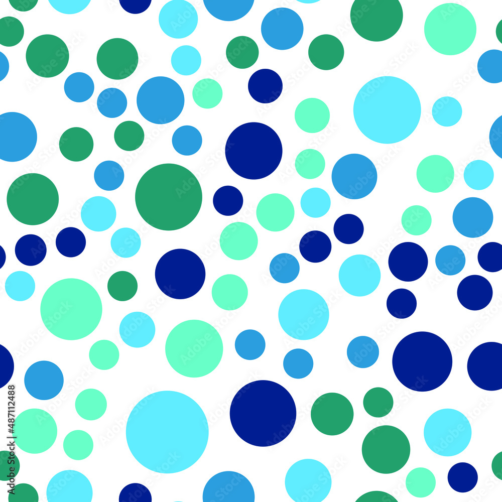 Poster abstract seamless pattern with circles. geometry pattern for fabric and textile