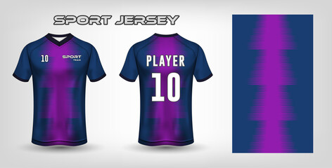 Sport jersey design fabric textile for sublimation © Cristopo