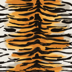 469_tiger skin_tiger skin, seamless pattern, laced with black stripes