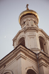 Fototapeta premium Russian Orthodox Christian Old Church