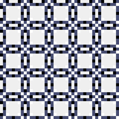 Fototapeta premium Abstract Cross Pattern generative computational art illustration