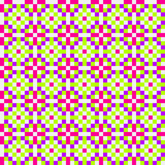 Obraz premium Abstract Cross Pattern generative computational art illustration